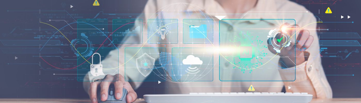 Data protection concept and secure internet security access ,cyber security technology ,Login to online database with your username and password ,virus protection and safety alerts